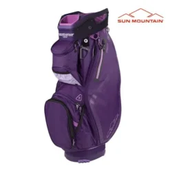 Sun Mountain 2023 Stellar Cart Bag - Lilac/Regal/Violet