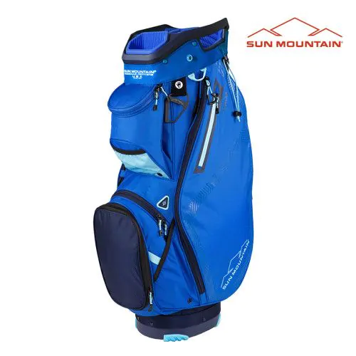 Sun Mountain 2023 Stellar Cart Bag - Navy/Blue/Tahiti 3 Sun Mountain 2023 Stellar Cart Bag - Navy/Blue/Tahiti