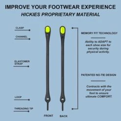 HICKIES 2.0 ADULTS TIE-FREE SHOE LACES X14 / PINK -Golf Gear Shop 71pLEV2PvCL. AC SL1500 600x600 2