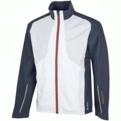 GALVIN GREEN ALBERT GORE-TEX WATERPROOF GOLF JACKET – WHITE / NAVY / ORANGE