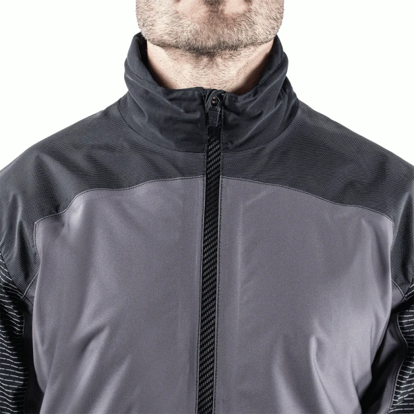 GALVIN GREEN ALISTER GORE-TEX WATERPROOF GOLF JACKET – FORGED IRON / BLACK 6 GALVIN GREEN ALISTER GORE-TEX WATERPROOF GOLF JACKET – FORGED IRON / BLACK - Image 4