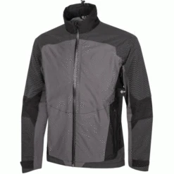 GALVIN GREEN ALISTER GORE-TEX WATERPROOF GOLF JACKET – FORGED IRON / BLACK