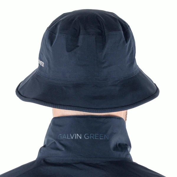 GALVIN GREEN ASTRO GORE-TEX WATERPROOF GOLF BUCKET HAT – NAVY 4 GALVIN GREEN ASTRO GORE-TEX WATERPROOF GOLF BUCKET HAT – NAVY - Image 2