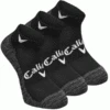CALLAWAY SPORT Opti-Dri® LOW CUT GOLF SOCKS – BLACK / 3 PACK -Golf Gear Shop CALLAWAYSLBLACK 600x600 1