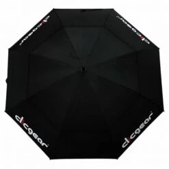 CLICGEAR 68″ VENTED TOUR GOLF UMBRELLA – BLACK