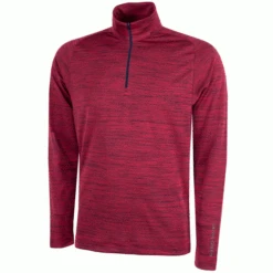 GALVIN GREEN DIXON LIGHT INSULA™ GOLF PULLOVER – BARBERRY