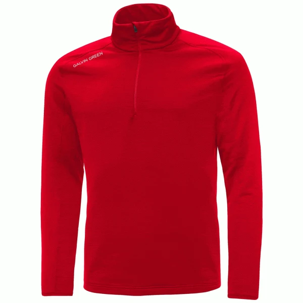GALVIN GREEN DRAKE INSULA™ GOLF PULLOVER – RED 3 GALVIN GREEN DRAKE INSULA™ GOLF PULLOVER – RED