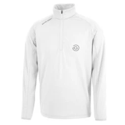 GALVIN GREEN DRAKE TOUR INSULA™ GOLF PULLOVER – WHITE