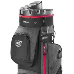 WILSON STAFF 2023 I-LOCK III GOLF CART BAG – BLACK / RED -Golf Gear Shop ILOCKRED 3 600x600 1