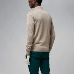 J.LINDEBERG GOLF KIAN MERINO ZIP NECK SWEATER / TIGER BROWN 9 J.LINDEBERG GOLF KIAN MERINO ZIP NECK SWEATER / TIGER BROWN -Golf Gear Shop JL Kian Brown 2 600x600 1