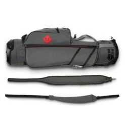 JONES UTILITY GOLF STAND BAG – SLATE / RED -Golf Gear Shop Jones Utility Stand Slate 2 600x600 1