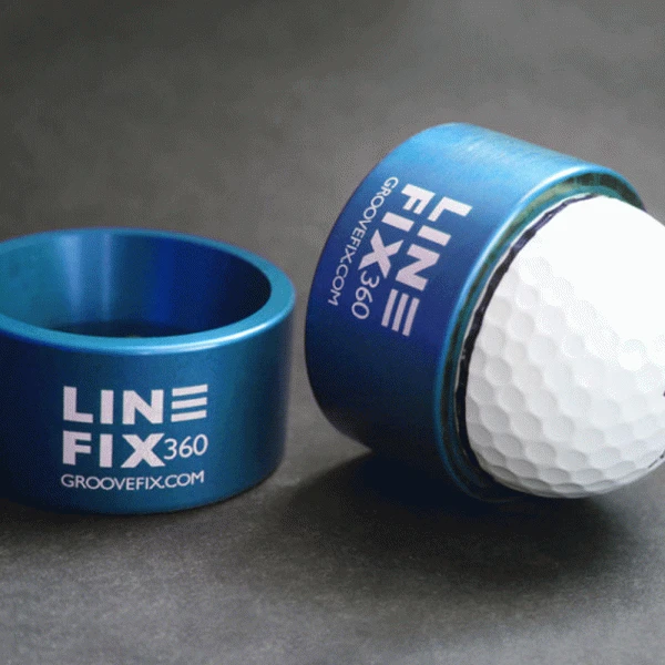 GROOVEFIX LINEFIX360™ GOLF BALL ALIGNMENT AID – BLUE 4 GROOVEFIX LINEFIX360™ GOLF BALL ALIGNMENT AID – BLUE - Image 2