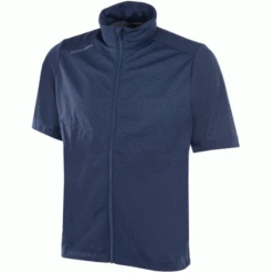 GALVIN GREEN LIVINGSTON INTERFACE-1 SHORT SLEEVE GOLF JACKET – NAVY