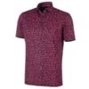GALVIN GREEN MACK GOLF POLO SHIRT – PINK / BLACK