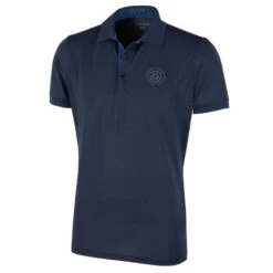 GALVIN GREEN MAX TOUR EDITION GOLF POLO SHIRT β NAVY