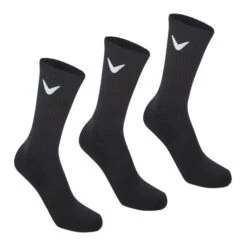 CALLAWAY SPORT Opti-Dry® GOLF CREW SOCKS – BLACK / 3 PACK