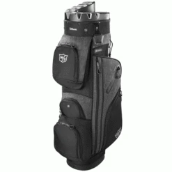 WILSON STAFF 2023 I-LOCK III GOLF CART BAG – BLACK / CHARCOAL