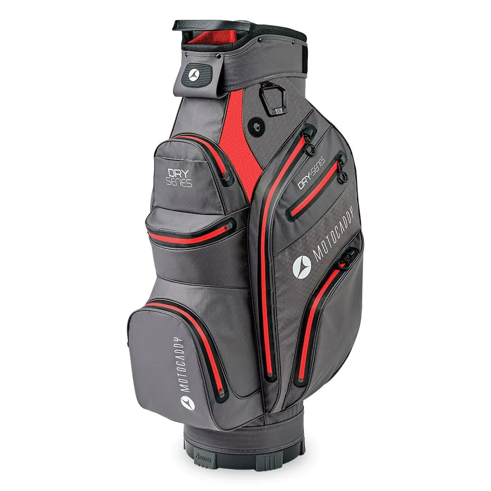 Motocaddy Dry Series Golf Bag 2022 - Charcoal/Red 3 Motocaddy Dry Series Golf Bag 2022 - Charcoal/Red