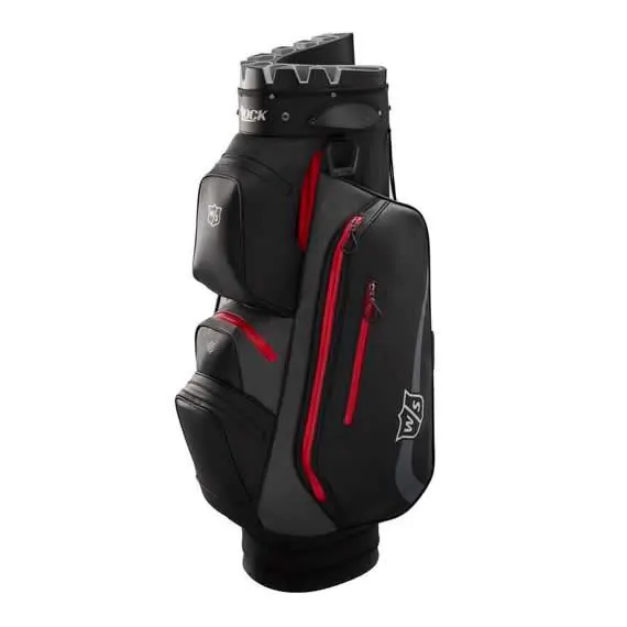 Wilson Staff I Lock Rain Cart Bag - Black/Grey 2 Wilson Staff I Lock Rain Cart Bag - Black/Grey
