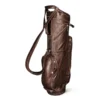 Sun Mountain Leather Cart Bag - Brown/Khaki -Golf Gear Shop leather cart bag brown khaki 900