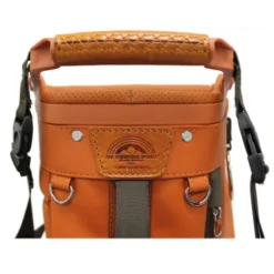 Sun Mountain 2023 Mid Stripe Stand Bag - Cabin/Umber/Wheat -Golf Gear Shop sm 23 midstr cuw3