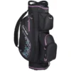 Taylormade Ladies Kalea Cart Bag - Black/Violet -Golf Gear Shop taylormade kalea cart bag black n77361 aslangolf