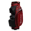 Taylormade Storm Dry Waterproof Cart Bag - Red/Black -Golf Gear Shop tm sdry rb