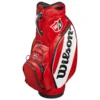 Wilson Golf Staff Pro Tour Bag - Red/White -Golf Gear Shop ws pro bag 1